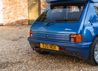 1986 PEUGEOT 205 GTI 'DIMMA' SIGNATURE SERIES NO.3 - 2.0 TURBO 