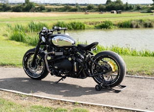 2021 TRIUMPH BONNEVILLE BOBBER - THORNTON HUNDRED CUSTOM 