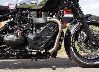 2021 TRIUMPH BONNEVILLE BOBBER - THORNTON HUNDRED CUSTOM 