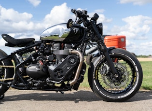 2021 TRIUMPH BONNEVILLE BOBBER - THORNTON HUNDRED CUSTOM 