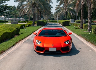 2012 LAMBORGHINI AVENTADOR LP700-4 - 115 KM