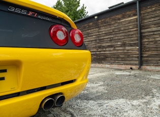 1999 FERRARI 355 F1 SPIDER - 12,597 MILES