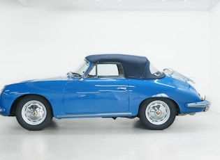 1961 PORSCHE 356 B 1600 CABRIOLET SUPER 75