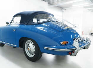 1961 PORSCHE 356 B 1600 CABRIOLET SUPER 75