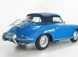 1961 PORSCHE 356 B 1600 CABRIOLET SUPER 75