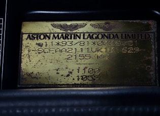 1997 ASTON MARTIN DB7 I6