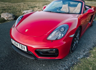 2014 PORSCHE (981) BOXSTER GTS