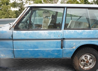 1981 RANGE ROVER CLASSIC 3.5 'IN VOGUE' - PROJECT 
