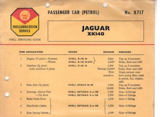 1956 JAGUAR XK140 DHC