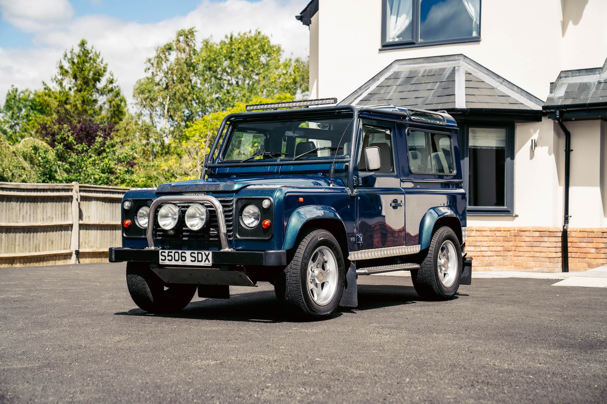 1998 LAND ROVER DEFENDER 90 50TH ANNIVERSARY V8 - OVERFINCH for sale by  auction in Wokingham, Berkshire, United Kingdom