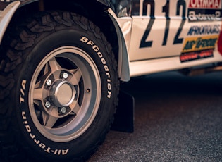 1986 Audi Quattro 'De Paoli' Dakar Rally Car 
