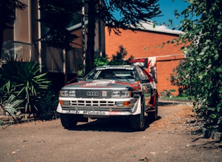 1986 Audi Quattro 'De Paoli' Dakar Rally Car 