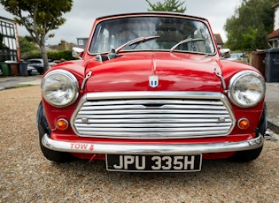 1970 AUSTIN MINI - SUPERCHARGED ROAD & TRACK CAR 