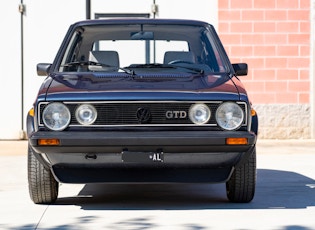 1982 VOLKSWAGEN GOLF (MK1) GTD