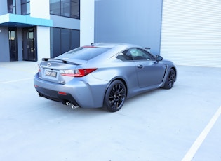 2018 LEXUS RC F '10TH ANNIVERSARY EDITION' - 1,233 KM