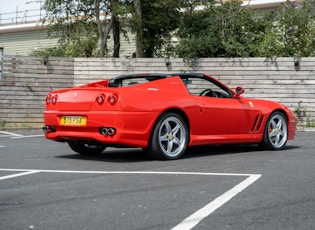 2006 FERRARI 575 SUPERAMERICA F1 - EX-CHRIS EVANS