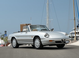 1990 ALFA ROMEO SPIDER S4 - OWNED BY THIERRY BOUTSEN