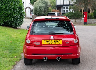 2005 RENAULTSPORT CLIO 182 TROPHY