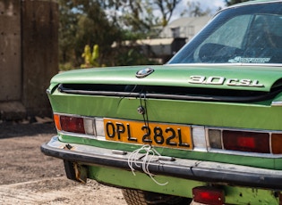 1972 BMW (E9) 3.0 CSL - PROJECT 