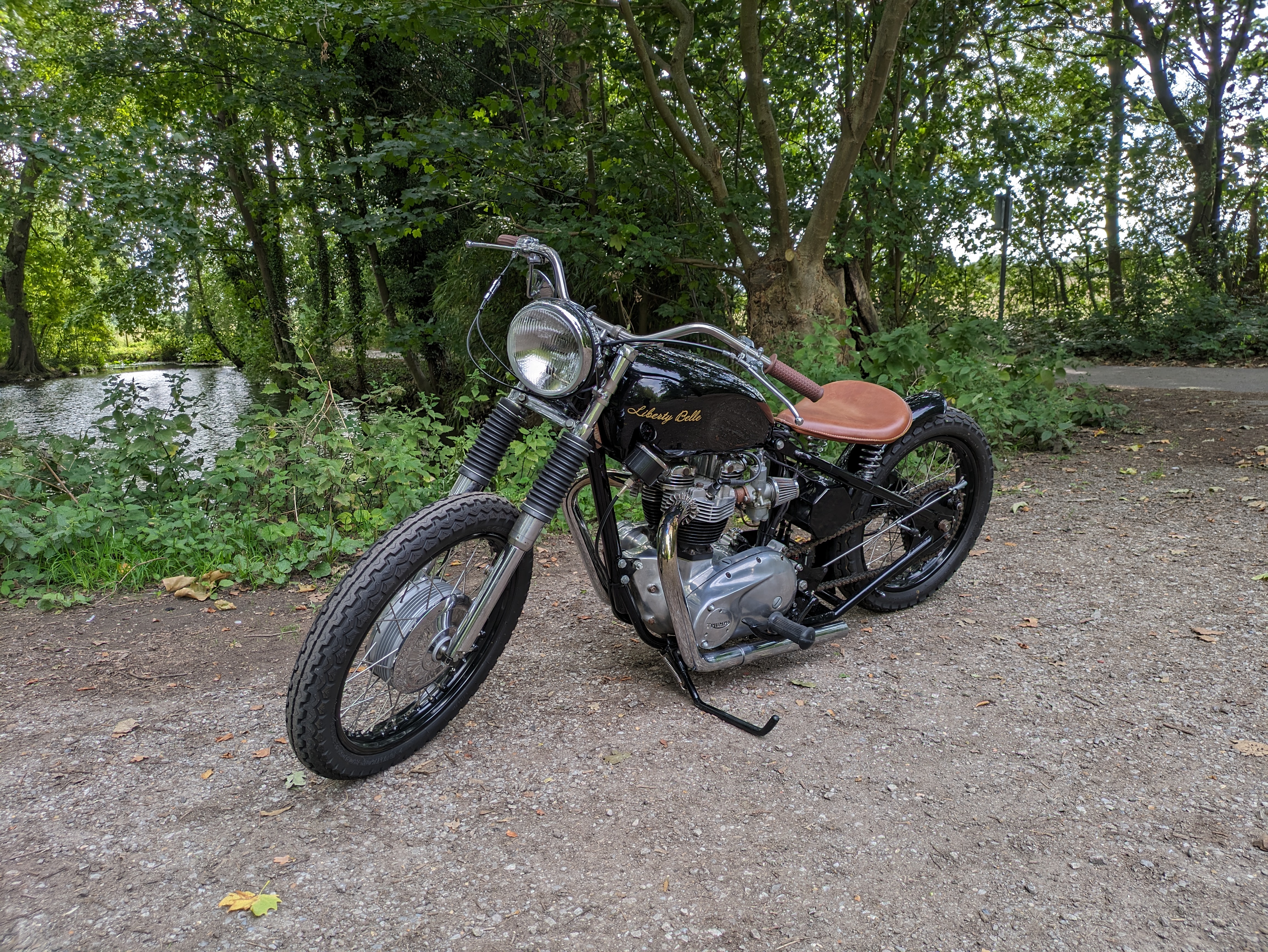 1966 TRIUMPH TR6 650 TROPHY CUSTOM for sale by auction in Hornchurch,  Essex, United Kingdom, image size:1263x948