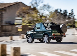 1998 MERCEDES-BENZ (W463) G500 CABRIOLET - 13,891 KM