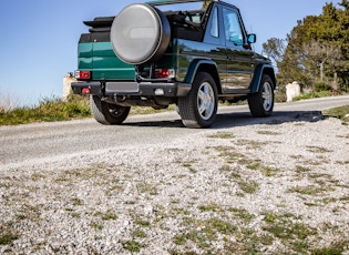 1998 MERCEDES-BENZ (W463) G500 CABRIOLET - 13,891 KM