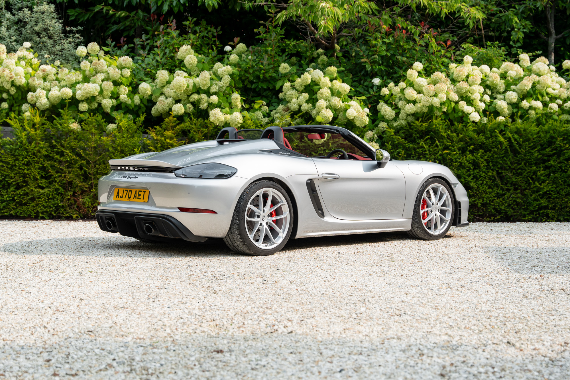 2021 Porsche 718 Spyder - 5,739 Miles for sale by auction in