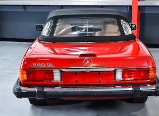 1988  MERCEDES-BENZ (R107) 560 SL