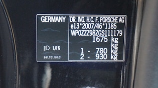 2015 Porsche (981) Boxster Black Edition