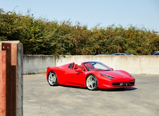 2012 Ferrari 458 Spider