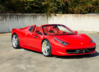 2012 Ferrari 458 Spider