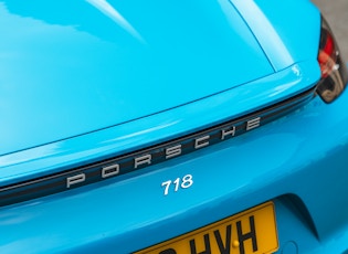 2016 Porsche 718 Boxster