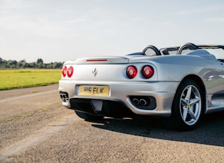 2001 Ferrari 360 Spider - Manual - 20,230 Miles