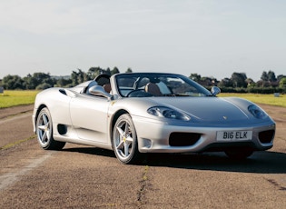 2001 Ferrari 360 Spider - Manual - 20,230 Miles