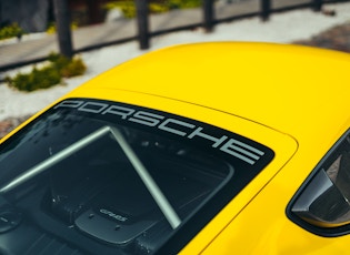 2022 Porsche 718 Cayman GT4 RS Weissach Pack