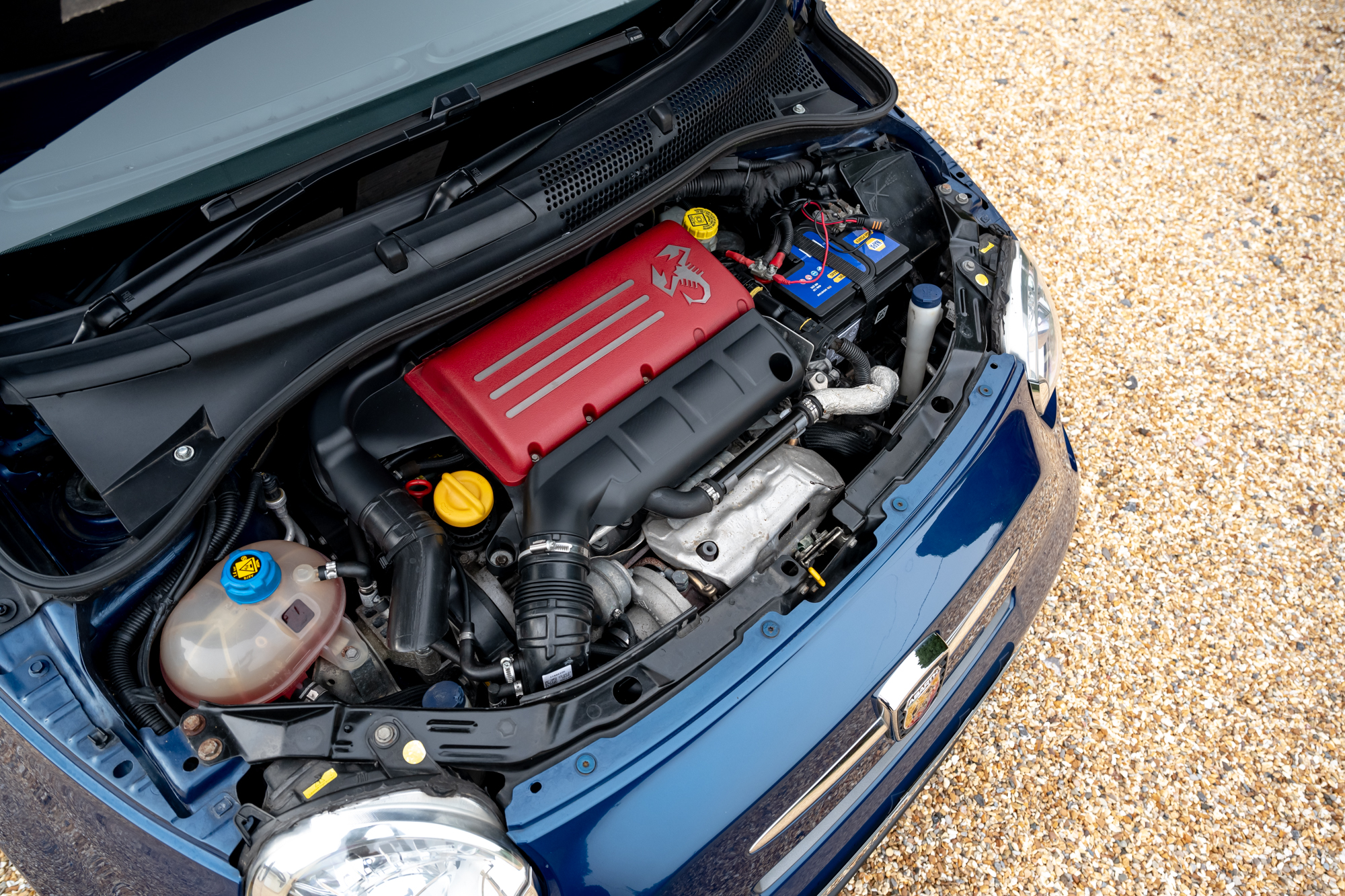 2011 Abarth 695 Tributo Ferrari for sale by auction in Ringwood, Hampshire,  United Kingdom, image size:1263x842