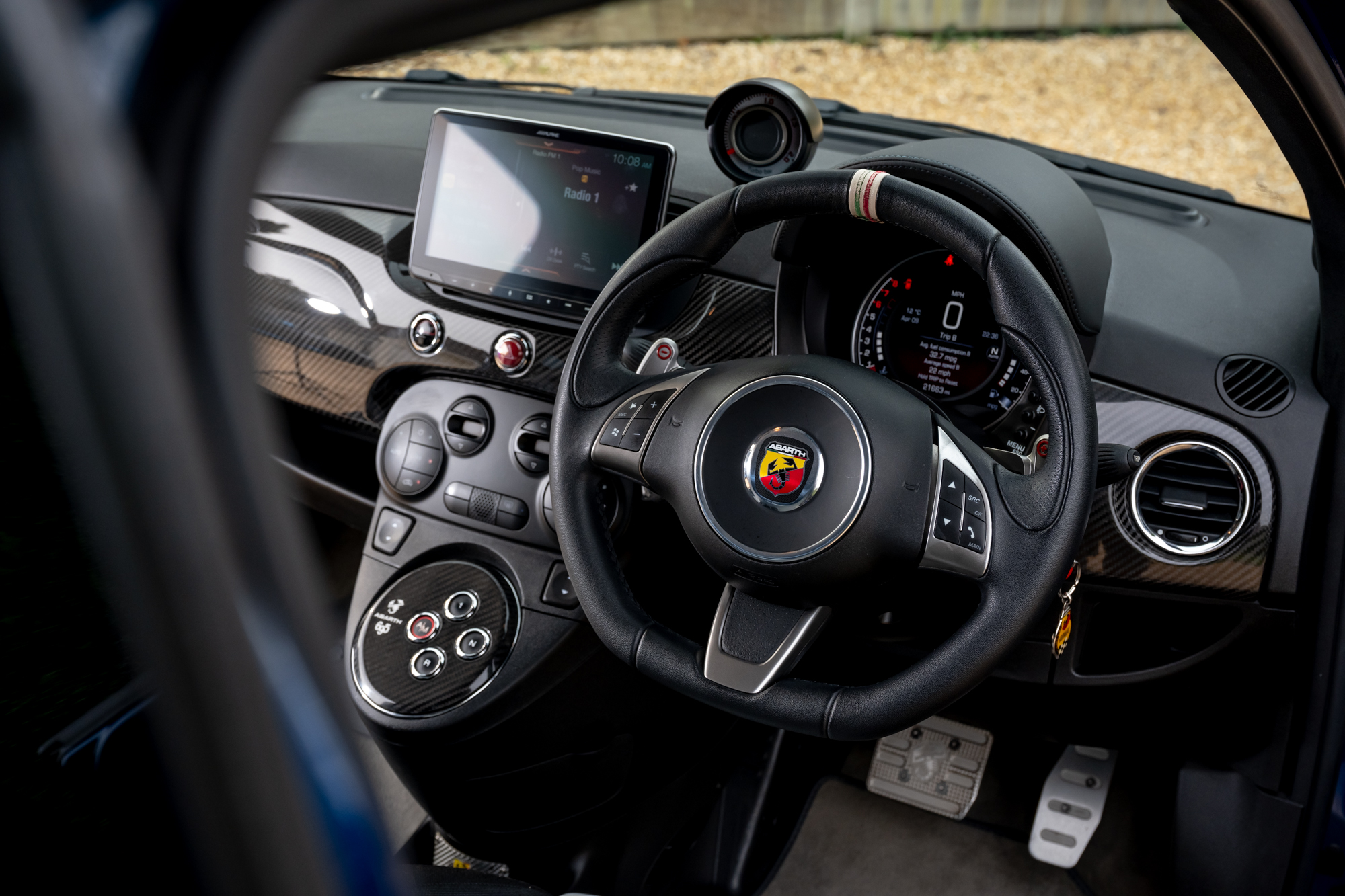 2011 Abarth 695 Tributo Ferrari for sale by auction in Ringwood, Hampshire,  United Kingdom, image size:1263x842