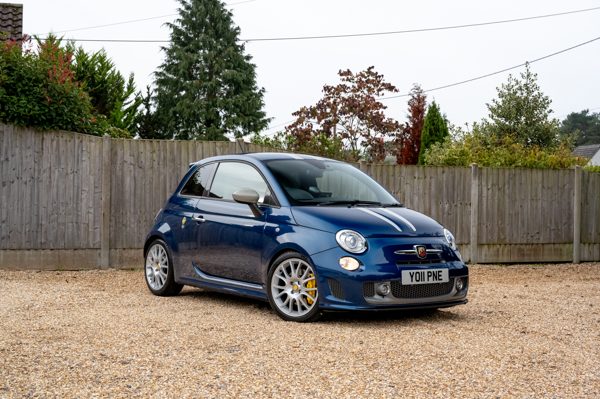 2011 Abarth 695 Tributo Ferrari for sale by auction in Ringwood, Hampshire,  United Kingdom, image size:1263x842