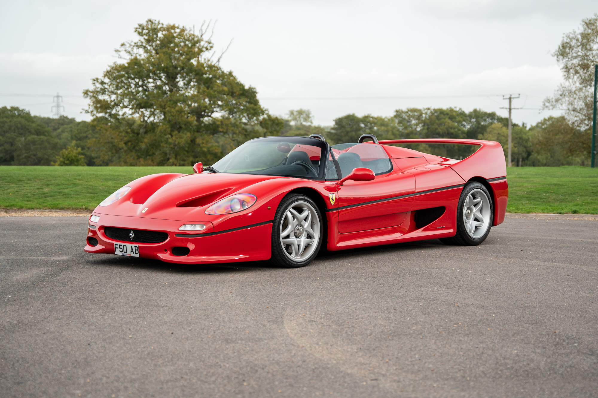 1997 Ferrari F50 Ex Rod Stewart for sale by auction in West Sussex United Kingdom