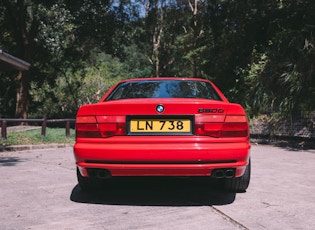 1991 BMW (E31) 850Ci - 37,080 Miles - HK Registered