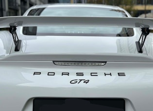 2016 Porsche (981) Cayman GT4