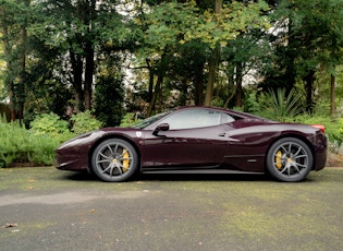 2010 Ferrari 458 Italia - Ex-Chris Evans and Chris Hoy