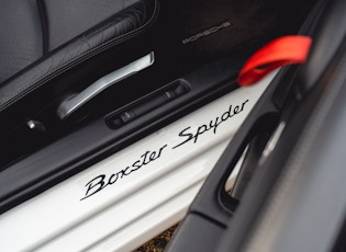 2010 Porsche (987) Boxster Spyder - Manual