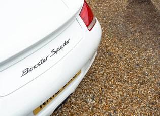 2010 Porsche (987) Boxster Spyder - Manual