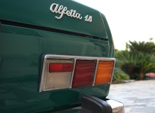 1977 Alfa Romeo Alfetta Sedan 1.8