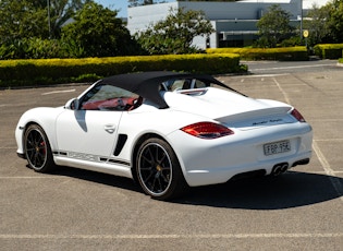 2010 Porsche (987) Boxster Spyder - 21,060 km