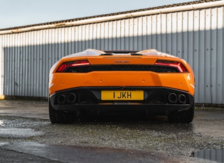 2018 Lamborghini Huracan LP610-4 Spyder 