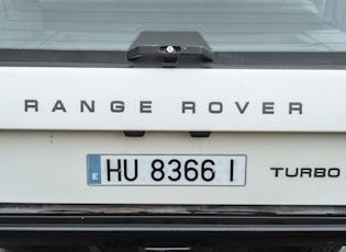 1990 Range Rover Classic Turbo D - LHD