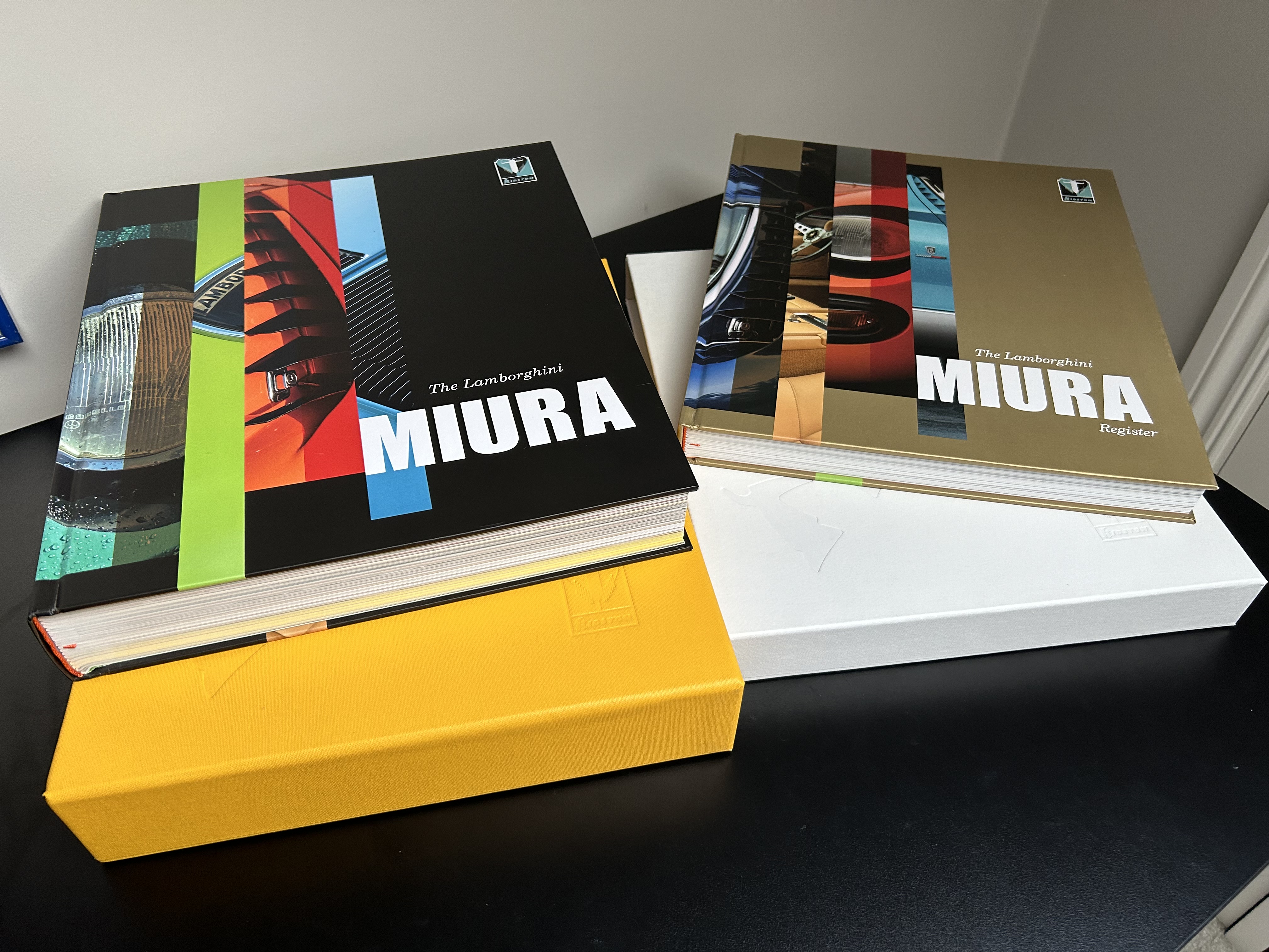 LAMBORGHINI MIURA Book by Peter Coltrin & Jean-Francois