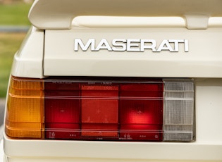1987 Maserati Biturbo - Manual